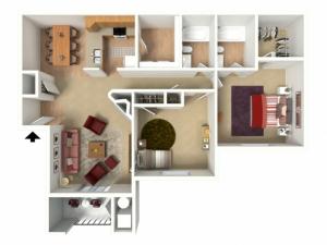 2 bed/2 bath-Premier