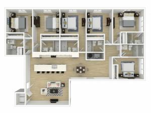 Viva at Capitol Hill Penthouse Flats Floor Plan