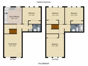4 Bedroom Townhouse