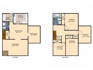 4 Bedroom Townhouse