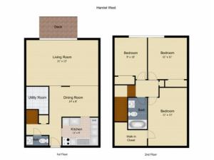 3 Bedroom Townhouse