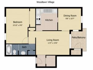 1 Bedroom Apartment