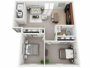 2 Bedroom Great Room