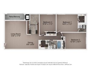3 Bedroom Deluxe