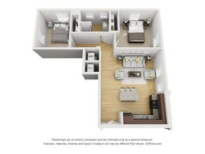 2Br 1Ba