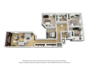 4Br 2Ba