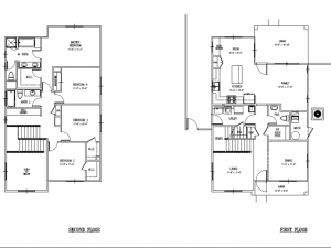 4-bedroom new single family home, 2184 sq ft, 2-car garage, fenced in yard