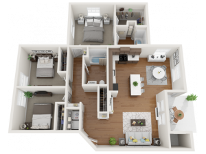 furnished steel floor plans