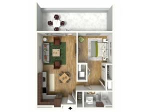 One Bedroom Alcove