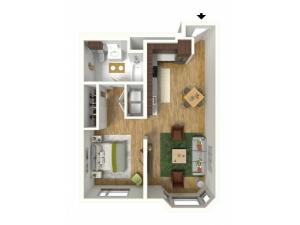 One Bedroom Alcove