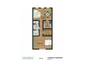 Large Open 1 Bedroom With W/D,