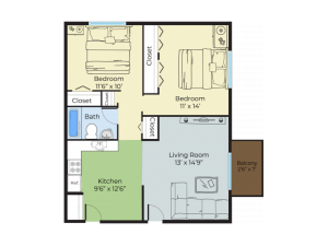 Dog Friendly 2 Bedroom