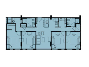 4 BEDROOM, 2 BATH