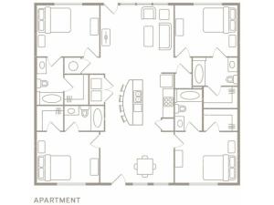 4X4 Apartment