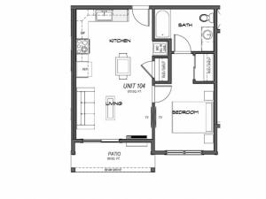 1 Bedroom Building 2 ADA