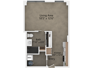 View of A1 Floor Plan Reverb KC