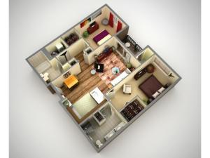 Cosmopolitan 2 Bedroom Apartment In North HIlls Pittsburgh