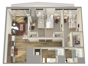 3 Bedroom 2 Bathroom