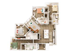 4 Bedroom 4 Bathroom D2