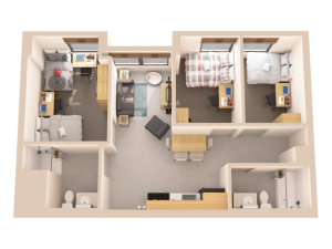 3DP-A Floor Plan Image