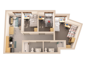3DP-B Floor Plan Image