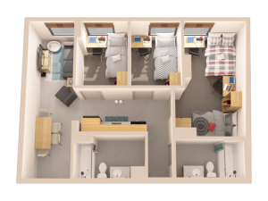3DP-F Floor Plan Image