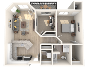 1 Bed 1 Bath Derby