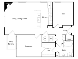 Gold Floor Plan Image