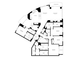 PH-J 3 bed 3.5 bath - 3353 Square Feet