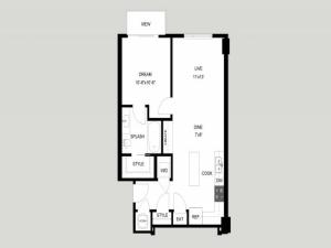 The Tower | 1 bed 1 bath | from 677 square feet