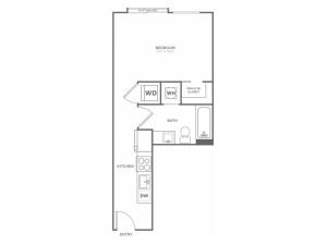 S1 | Studio1 bath | from 401 square feet