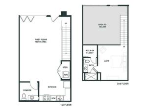 S6L | Studio2 bath | from 967 square feet