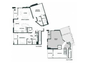 B13L | 2 bed 3 bath | from 2050 square feet