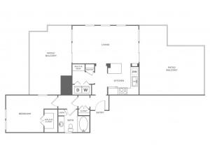 Glenwood | 1 bed 1 bath | from 1579 square feet