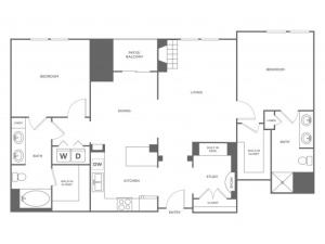 Pueblo | 2 bed 2 bath | from 1329 square feet