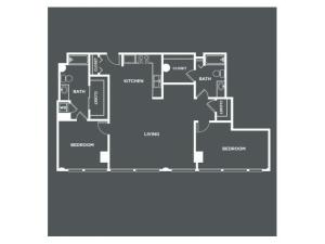 B4PH | 2 bed 2 bath | from 1414 square feet