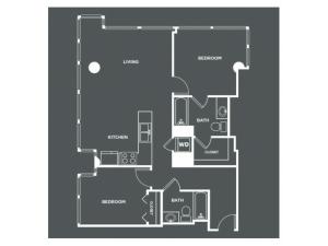 B7 | 2 bed 2 bath | from 1015 square feet