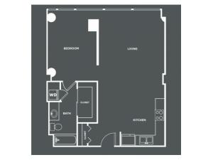A15-R | 1 bed 1 bath | from 851 square feet