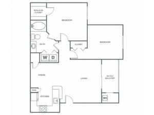 Starling | 2 bed 1 bath | from 922 square feet