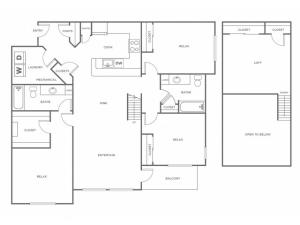 C1L | 3 bed 2 bath | from 1545 square feet