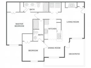 C4B - Tailored | 2 bed 2 bath | from 1091 square feet