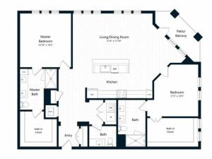 2K | 2 bed 2.5 bath | from 1567 square feet