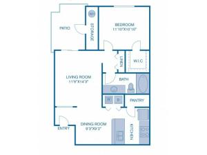 A1 | 1 bed 1 bath