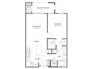 Alexandria II | 1 bed 1 bath | from 690 square feet