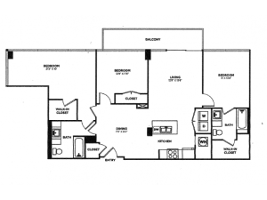 Azure | 3 bed 2 bath | from 1323 square feet