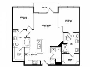 B1E 1101 Square Feet