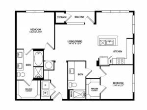 B2A 1144  Square Feet