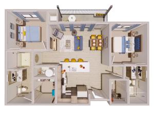 Cedar A floor plan