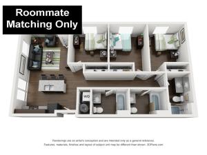 Three Bedroom Three Bathroom