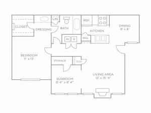 One Bedroom Premiere-Renovated